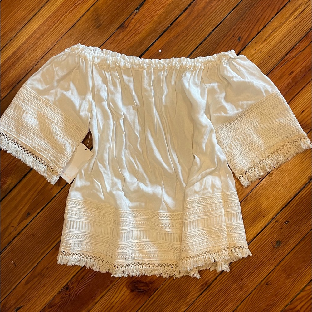 Ella Moss off shoulder top XS NWT